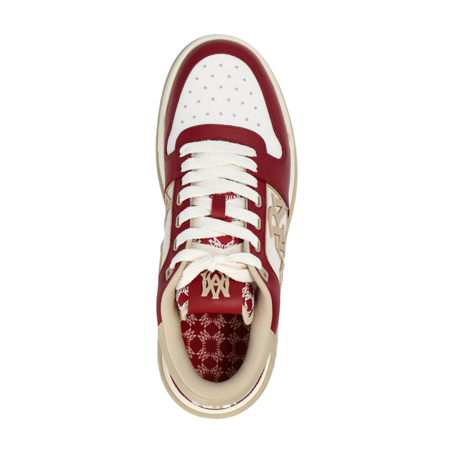 Amiri Classic Low 'Deep Red White'