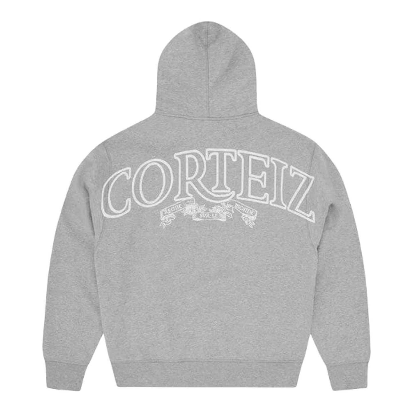 Corteiz Superior Royale Zip Hoodie 'Heather Grey'