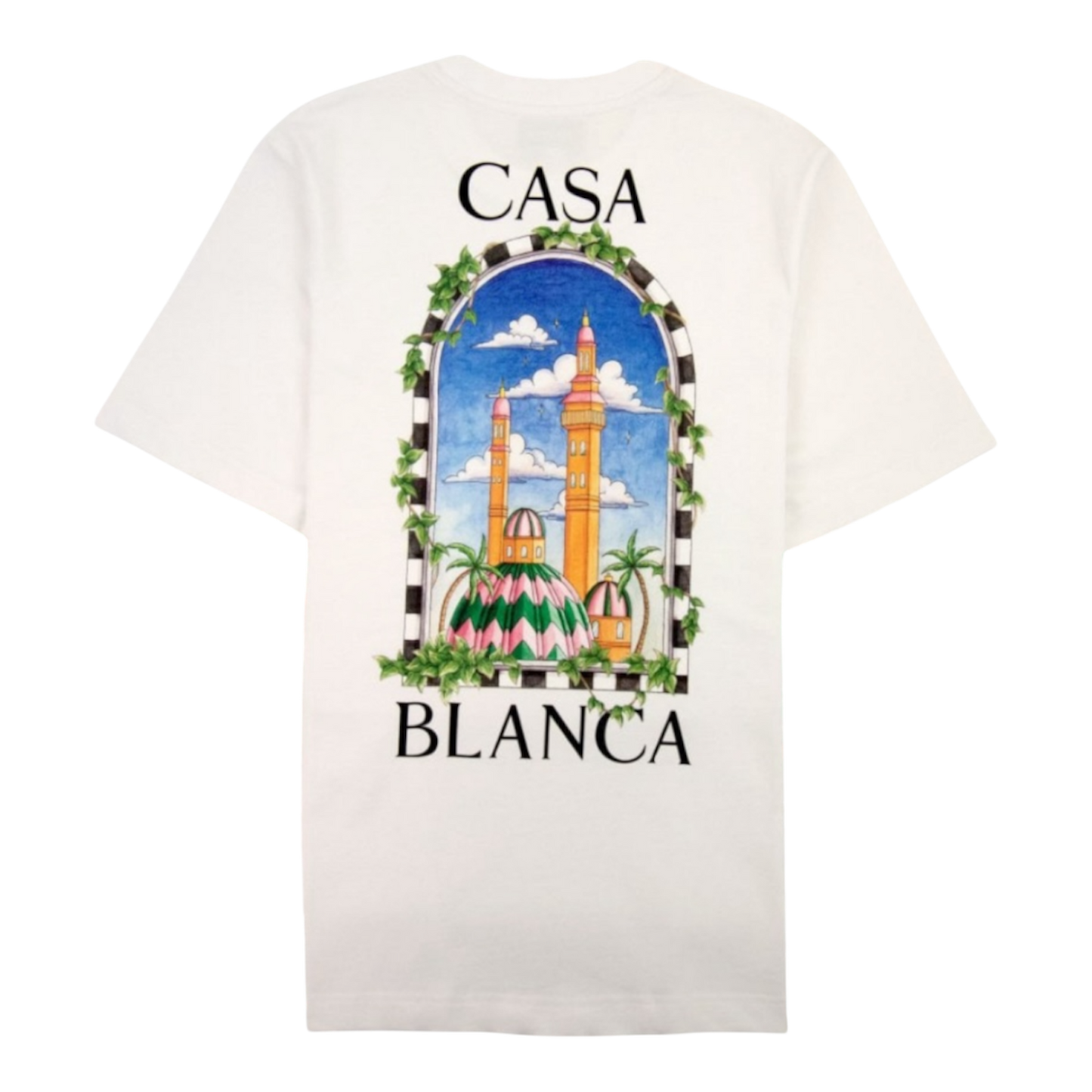 Casablanca Vue De Damas T-shirt
‘White’
