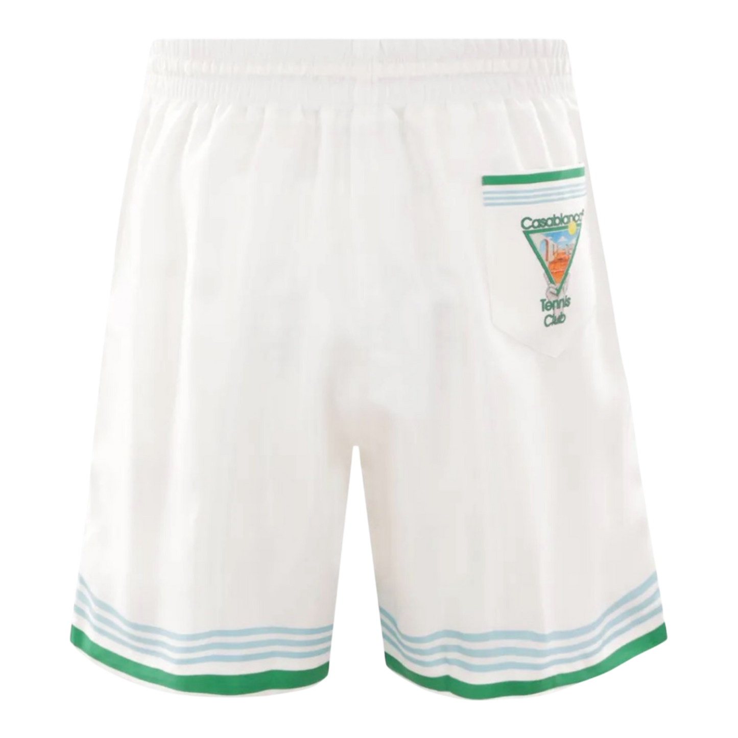 Casablanca Tennis Club Icon shorts ‘White’