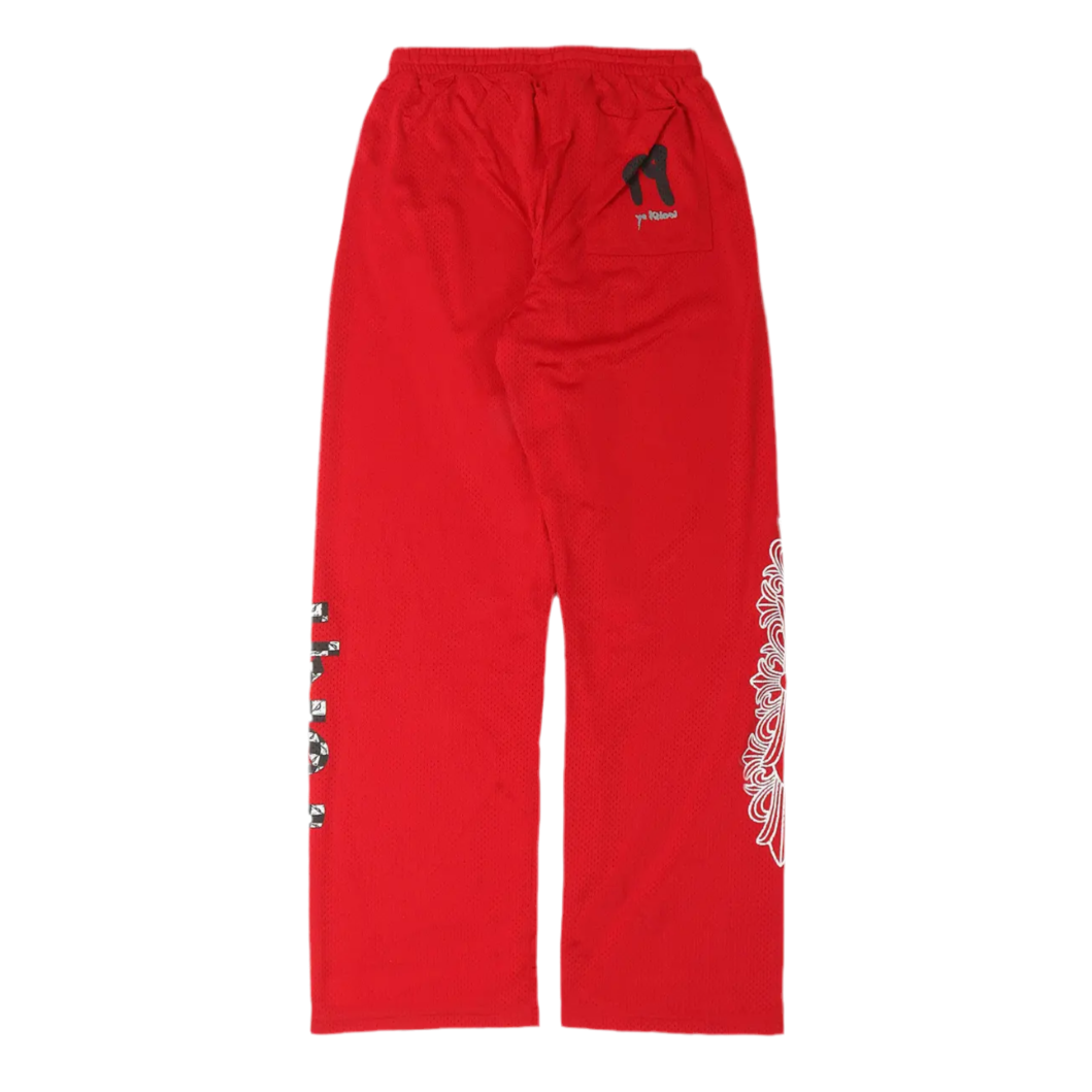 Chrome Hearts Matty Boy 99 Mesh Sweatpant 'Red'