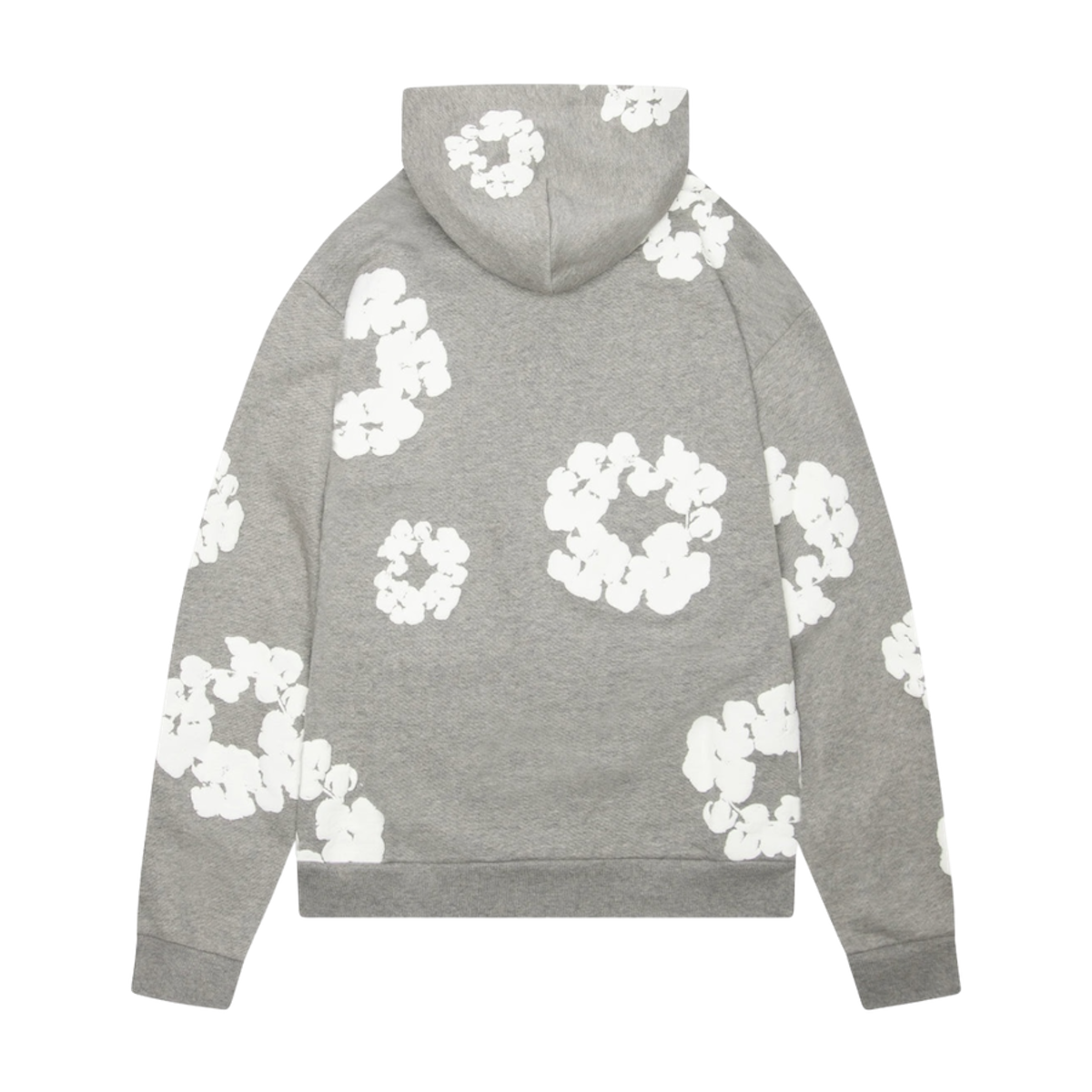Denim Tears printed "Cotton Wreath" hoodie ‘Beige/White’