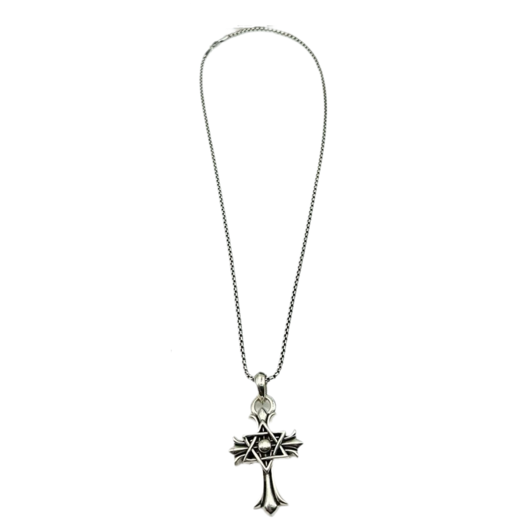 Chrome Hearts 925 sterling Necklace silver