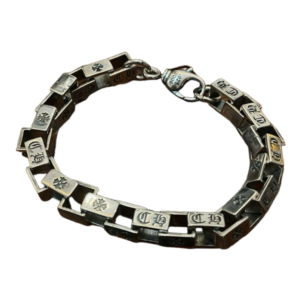 Chrome Hearts BOX CHAIN Bracelet ‘Sliver’