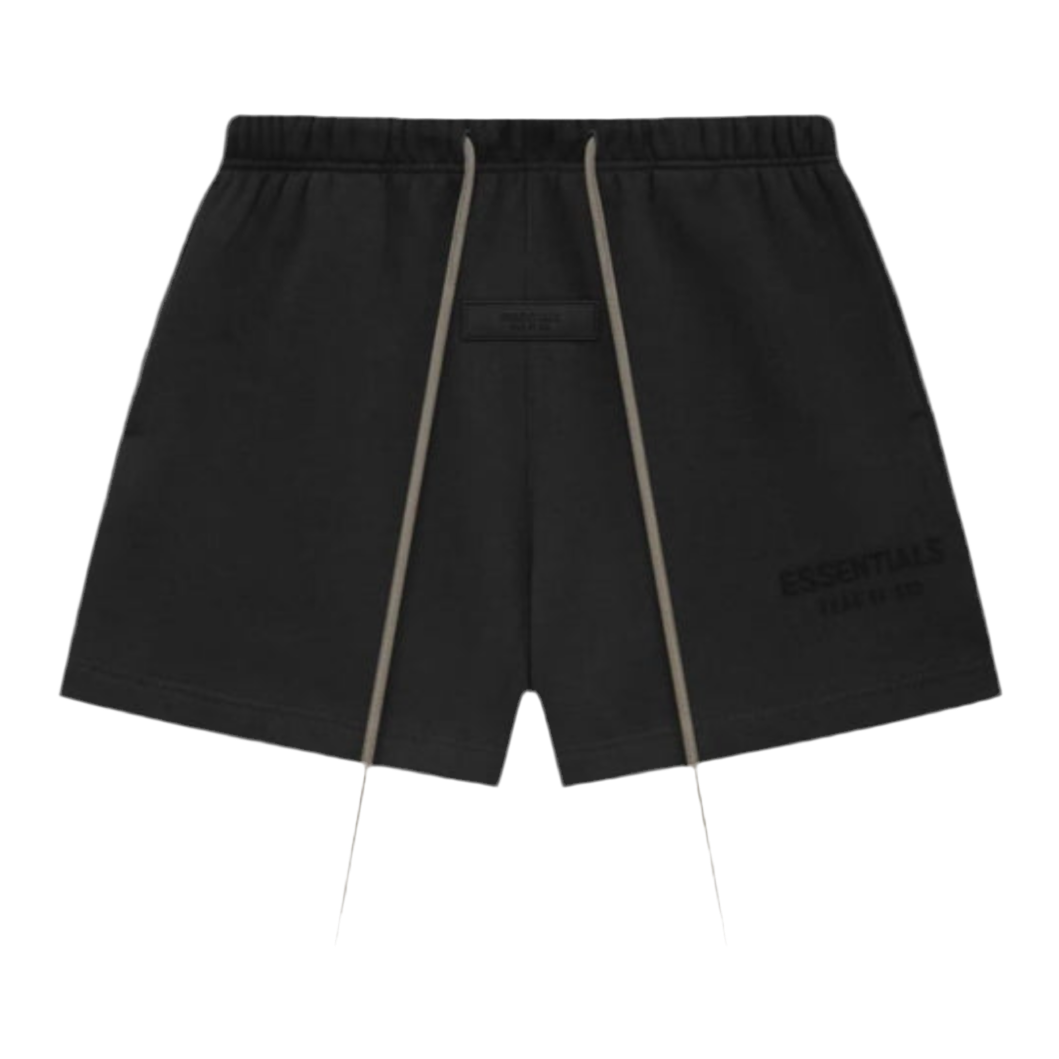 FEAR OF GOD ESSENTIALS Sweatshorts in Core Fleece ‘Black’