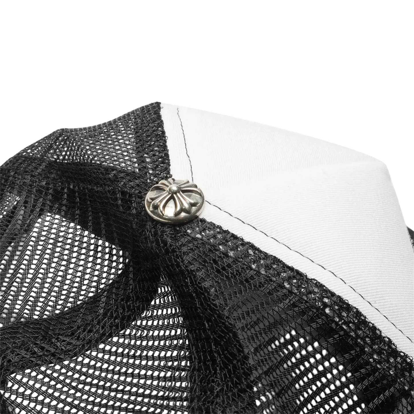 Chrome Hearts FUCK Hollywood
Trucker Hat ‘White Black’