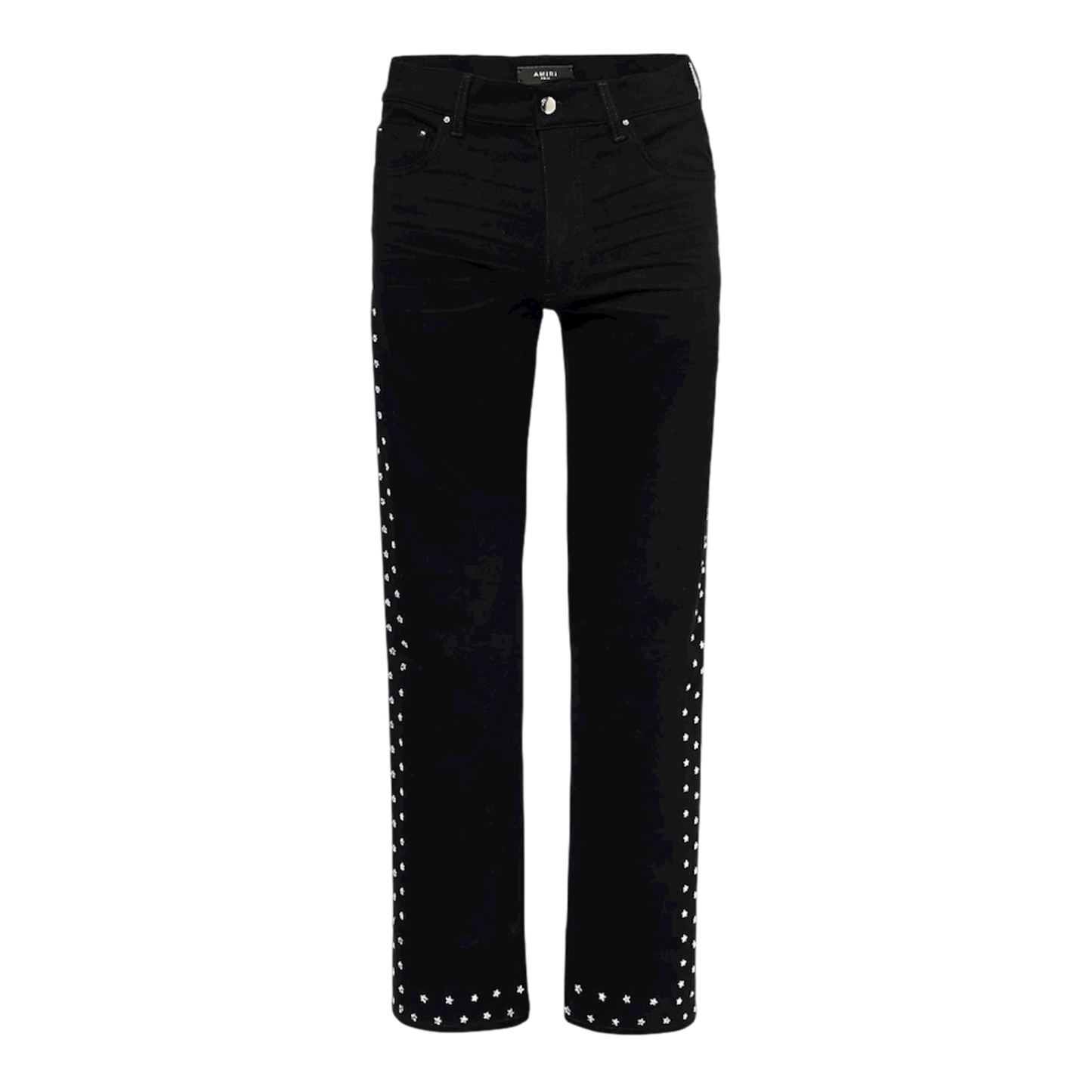 AMIRI Slim-fit star-embellished denim jeans ‘Black’