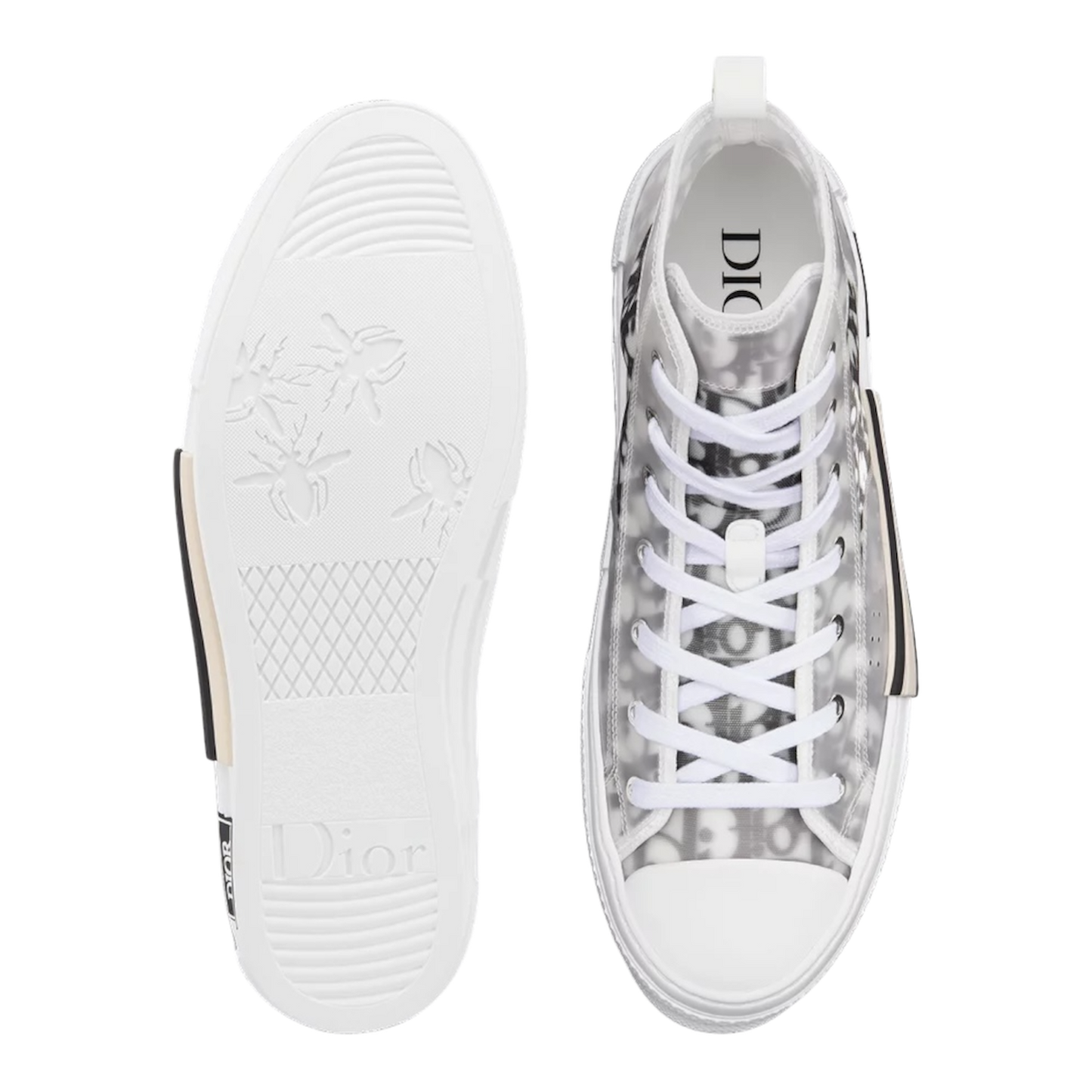 Dior B23 League High-Top Sneaker ‘White Black’