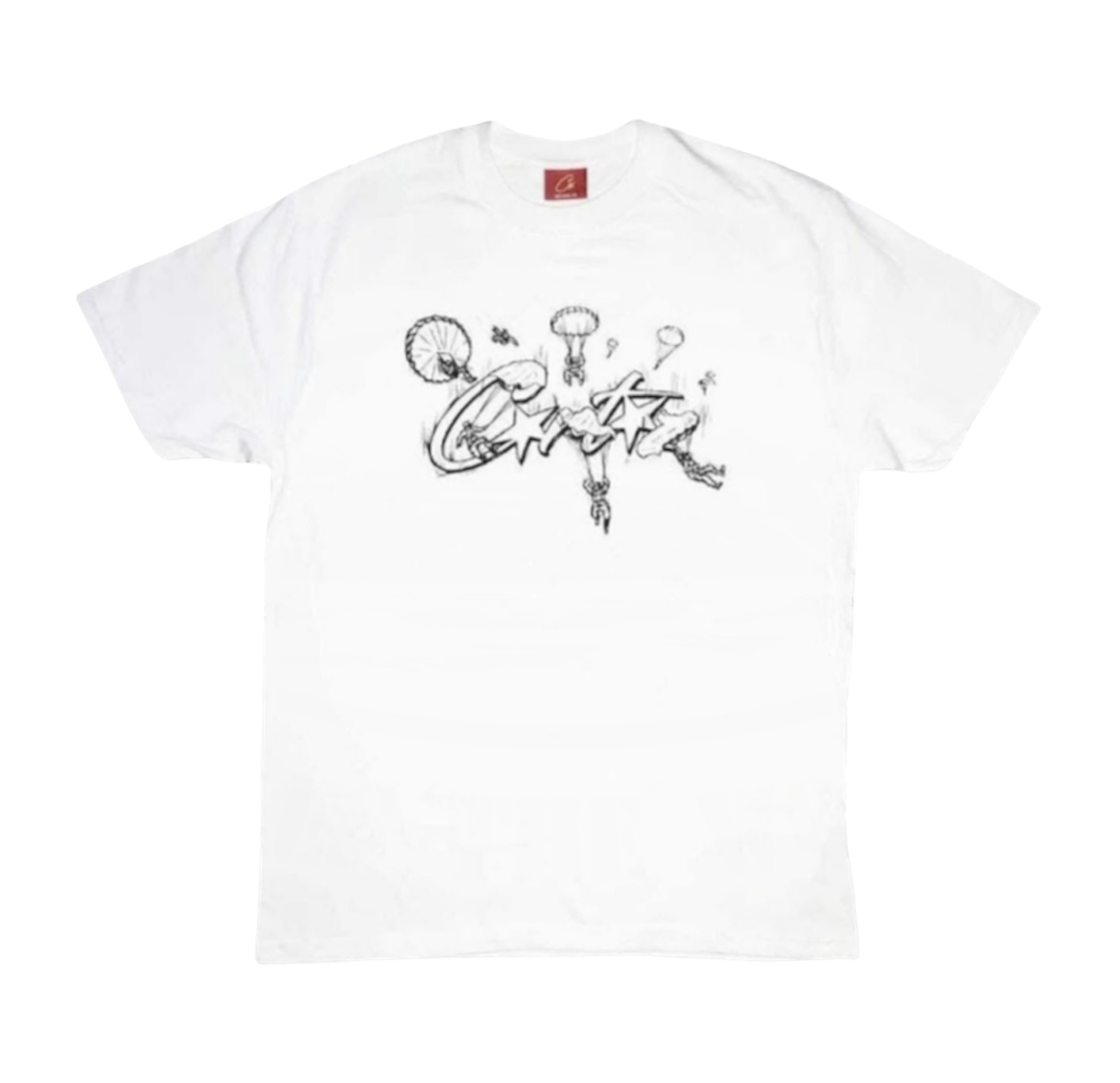 CORTEIZ ALLSTARZ SKYDIVER TEE ‘White’