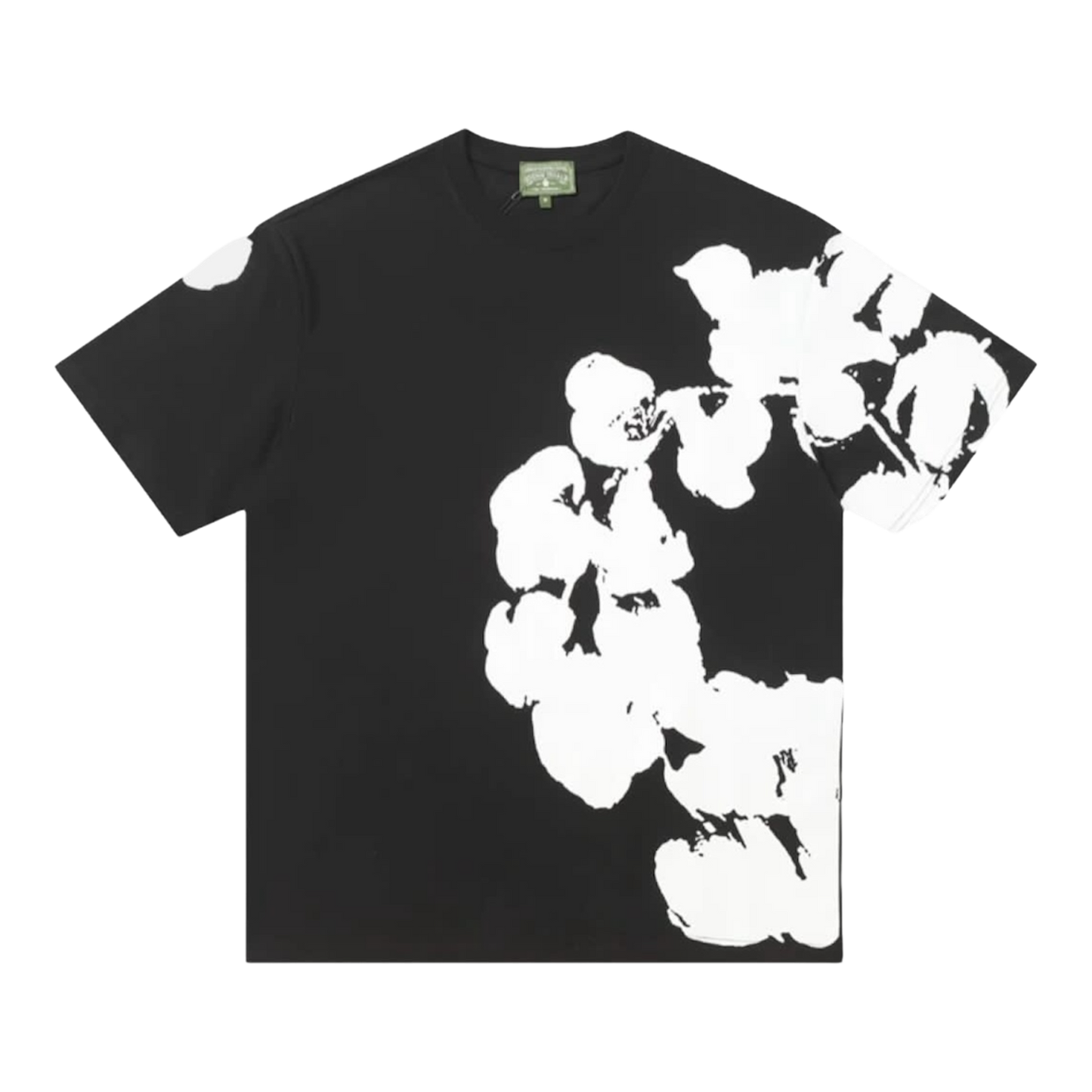 Denim Tears Big Cotton Wreath Tee ‘Black White’