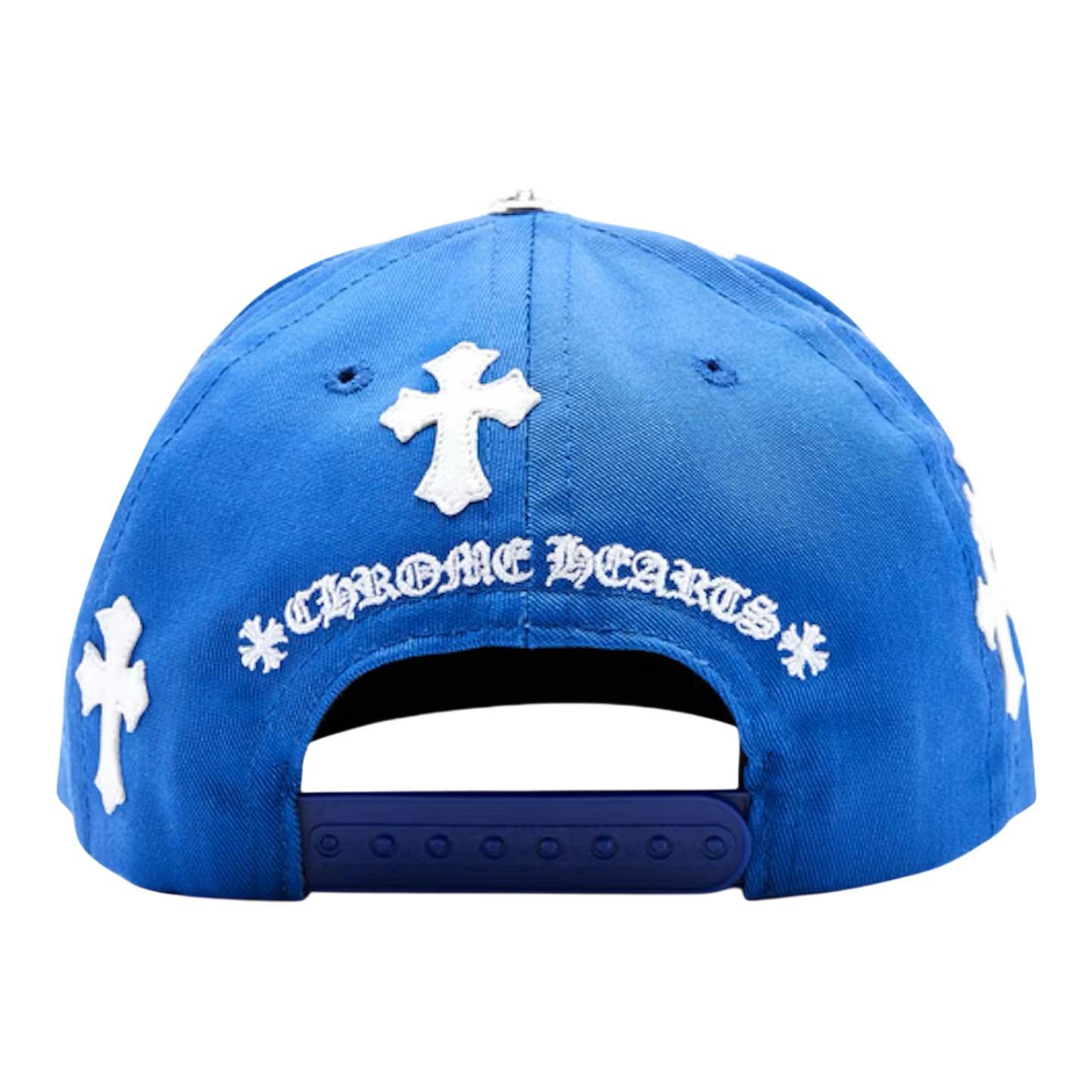 Chrome Hearts Cross Patch Baseball Hat ‘Blue’