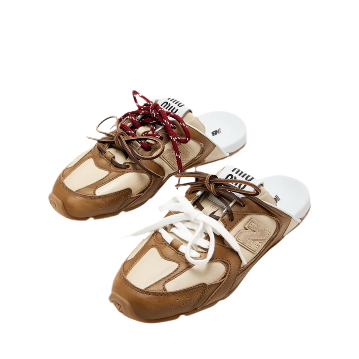 New Balance X Miu Miu 530 SL deco calf ‘Cinnamon/Travertine Gray’