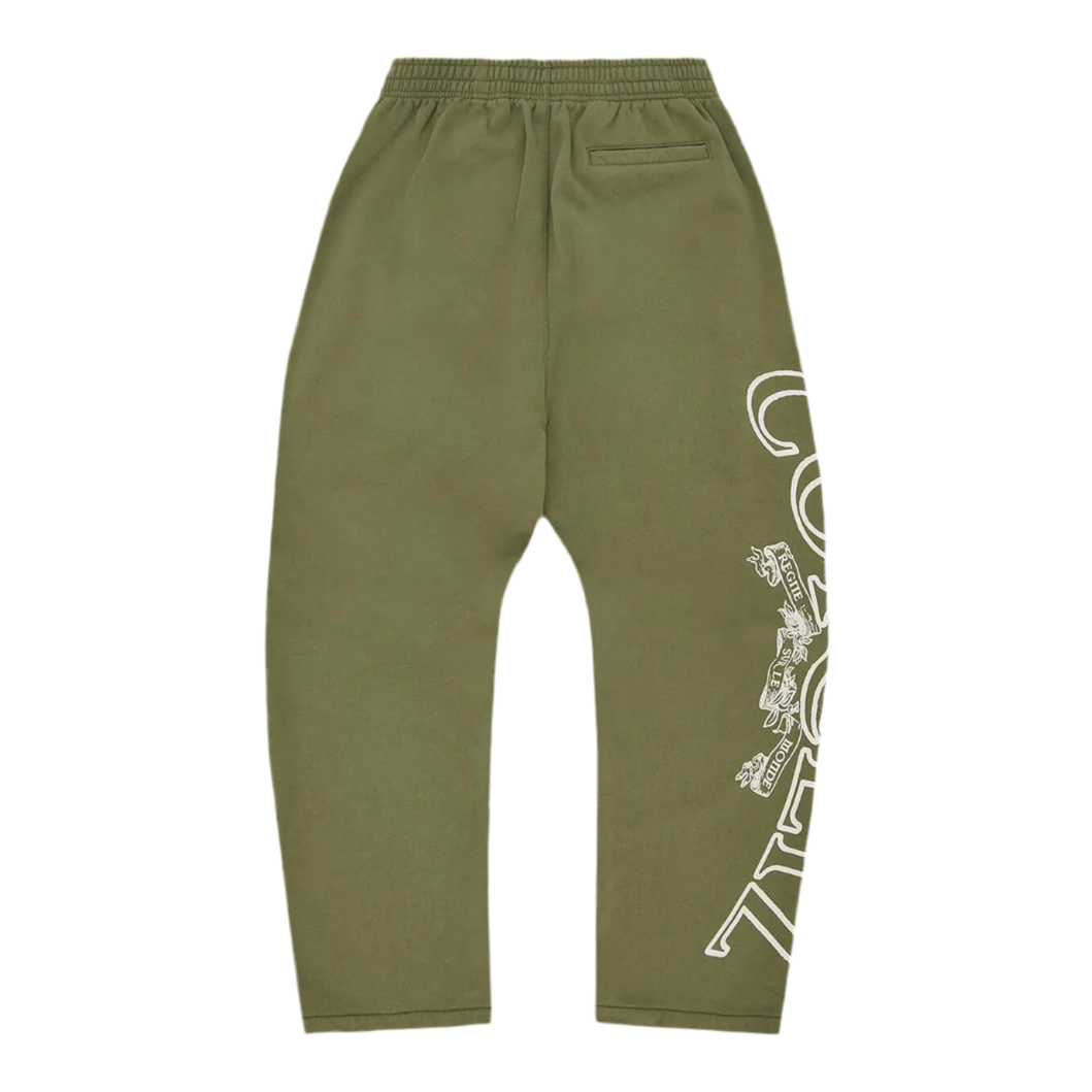 Corteiz CRTZ Superior Royale Open Hem Pant 'Olive'