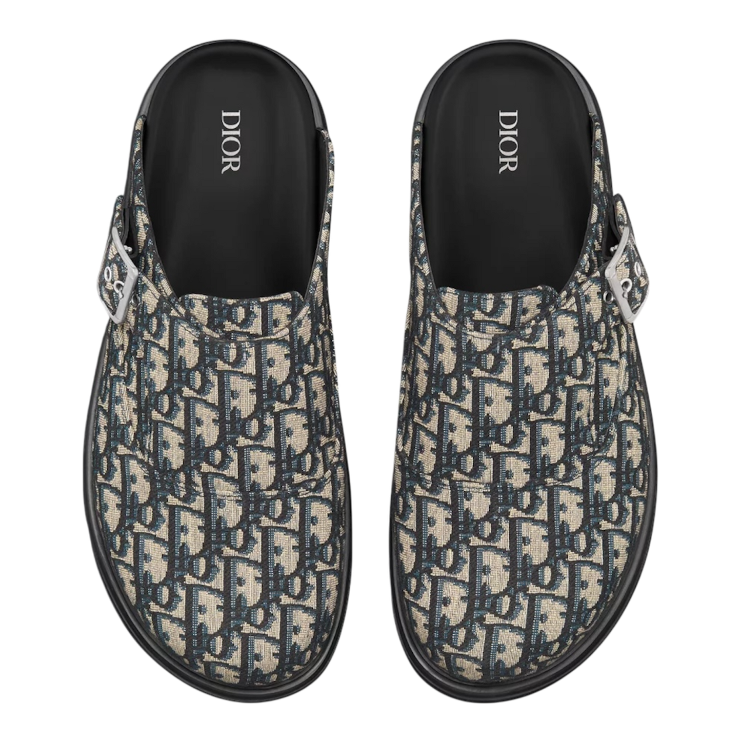 Dior Aqua Mule Oblique Jacquard ‘Beige Black’