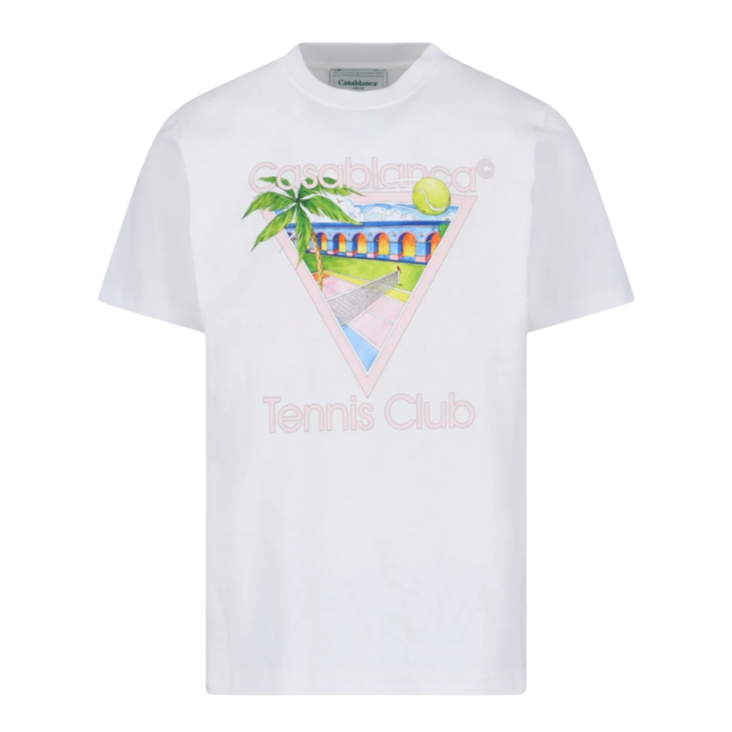 Casablanca Tennis Club Icon T-Shirt ‘White’