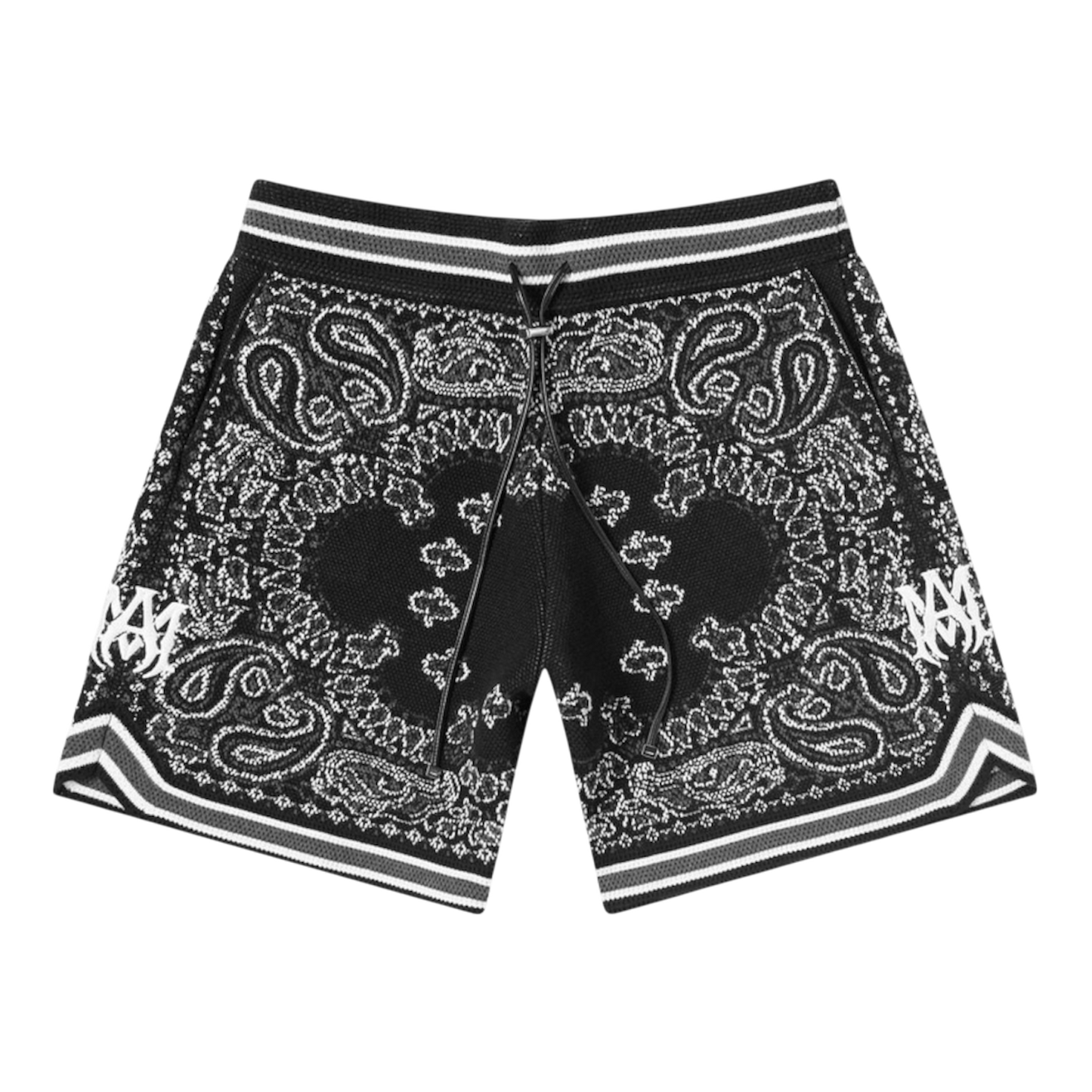 AMIRI Bandana B-Ball Shorts ‘Black’