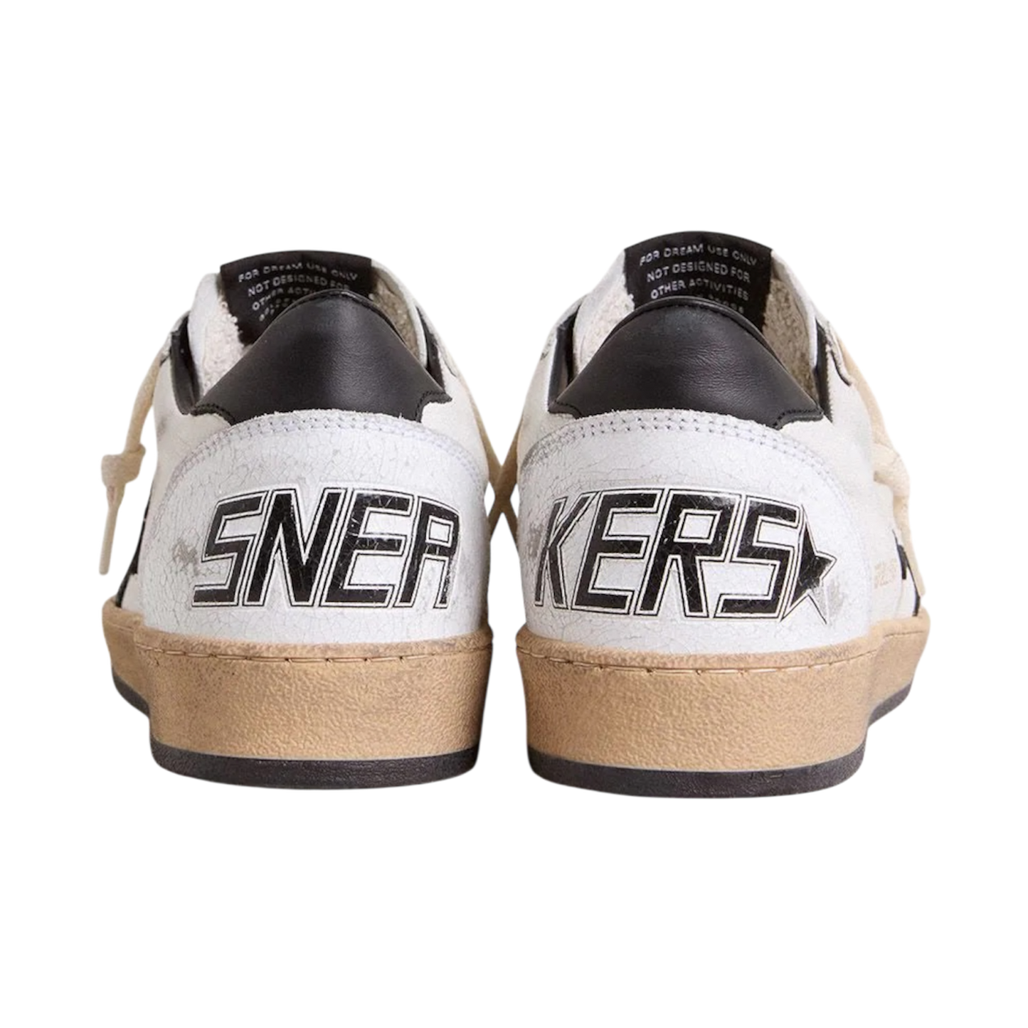 Golden Goose Ball Star 'White/Black’