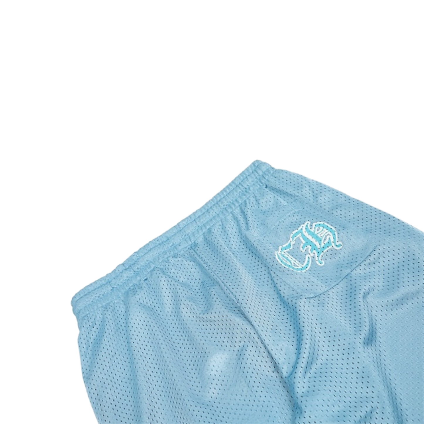Chrome Hearts Mesh Varsity Pants CH Print Jersey ‘Light blue’