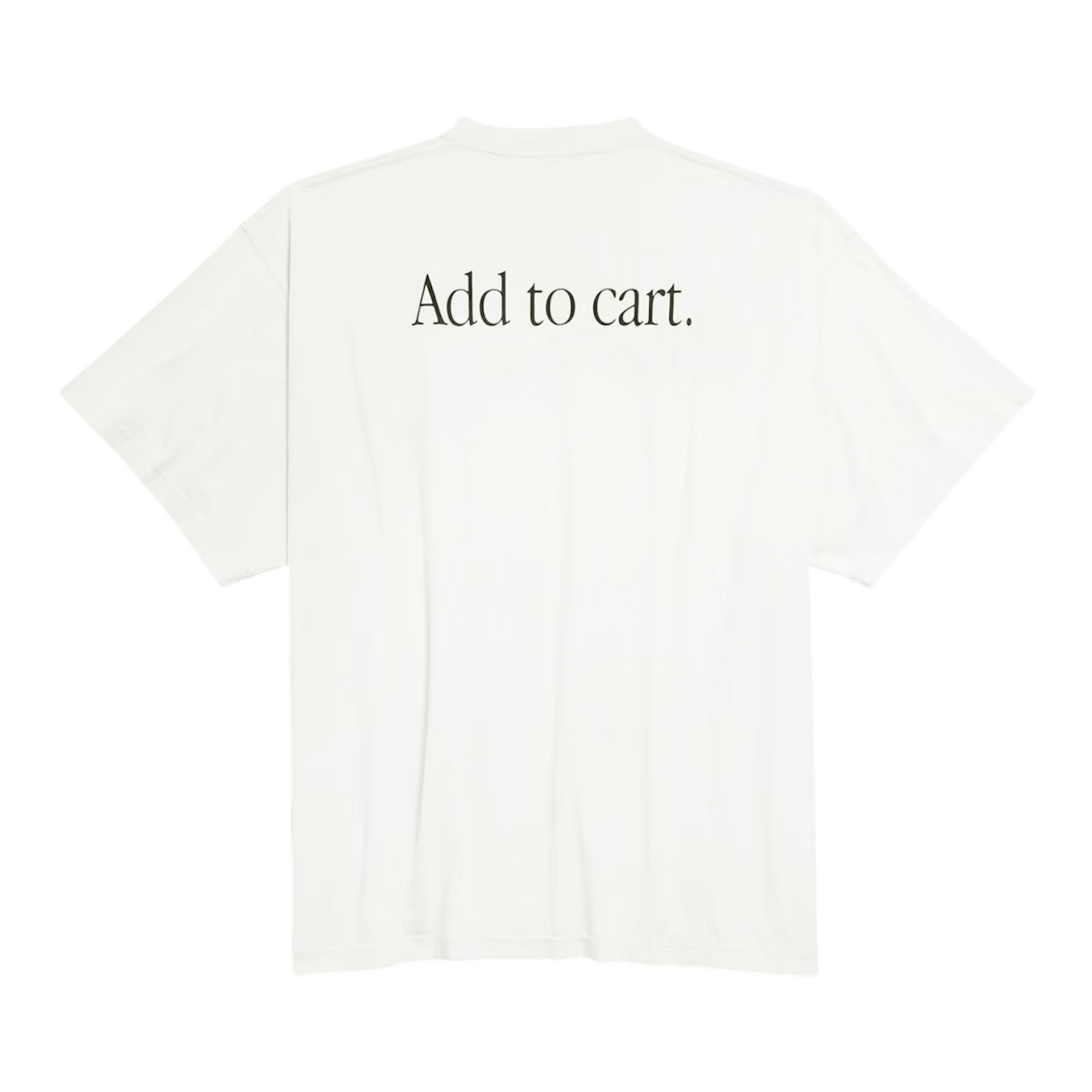 Balenciaga Basketball Sneaker T-Shirt Oversized ‘Dirty White’