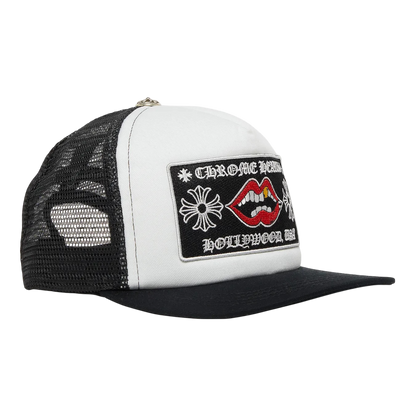 Chrome Hearts Chomper Hollywood Trucker Hat ‘Black/White’