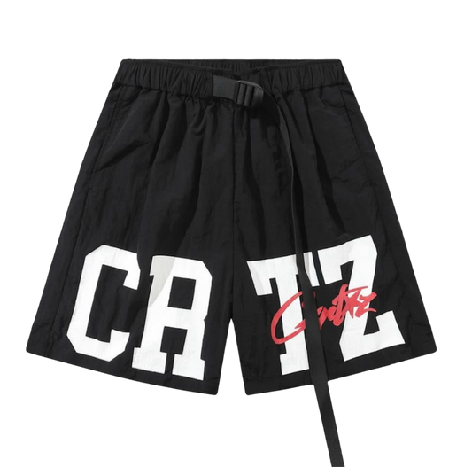 Corteiz CRTZ Nylon Shorts 'Black'