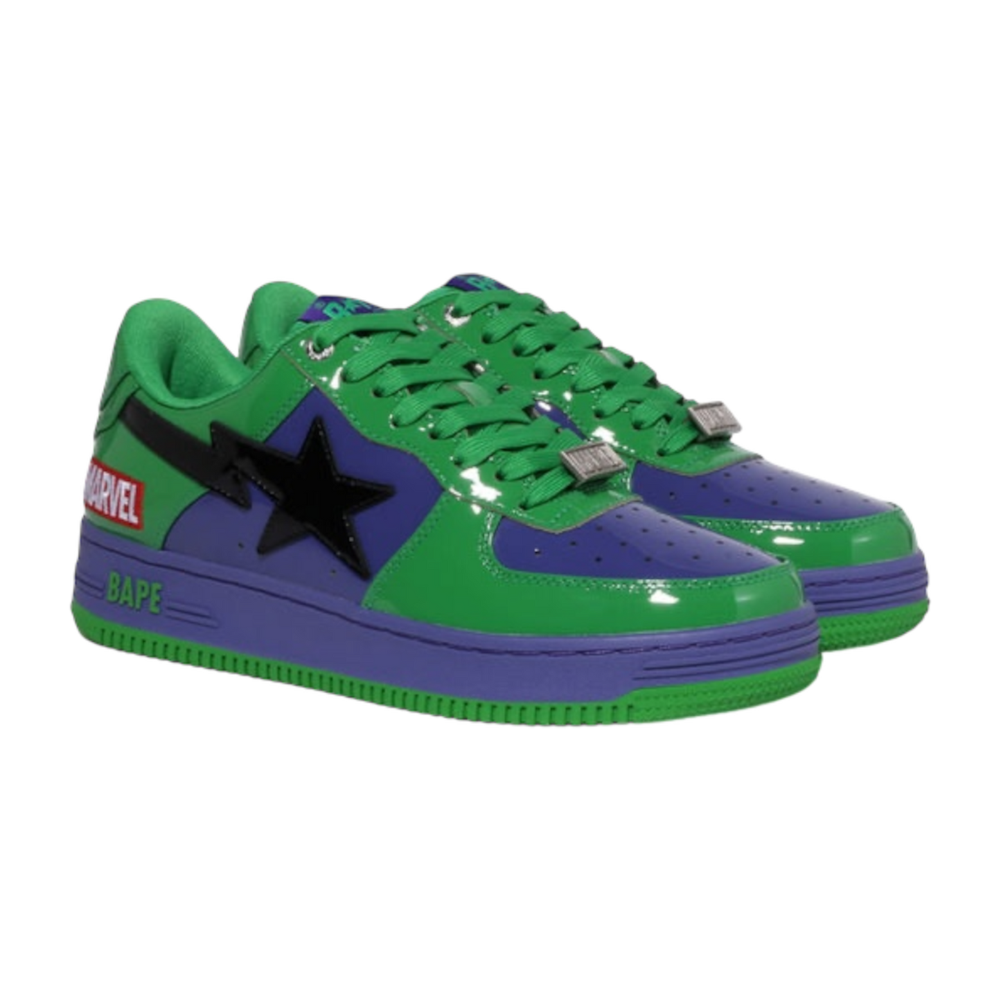 A Bathing Ape Bape Sta Marvel Comics Hulk ‘Green Purple’