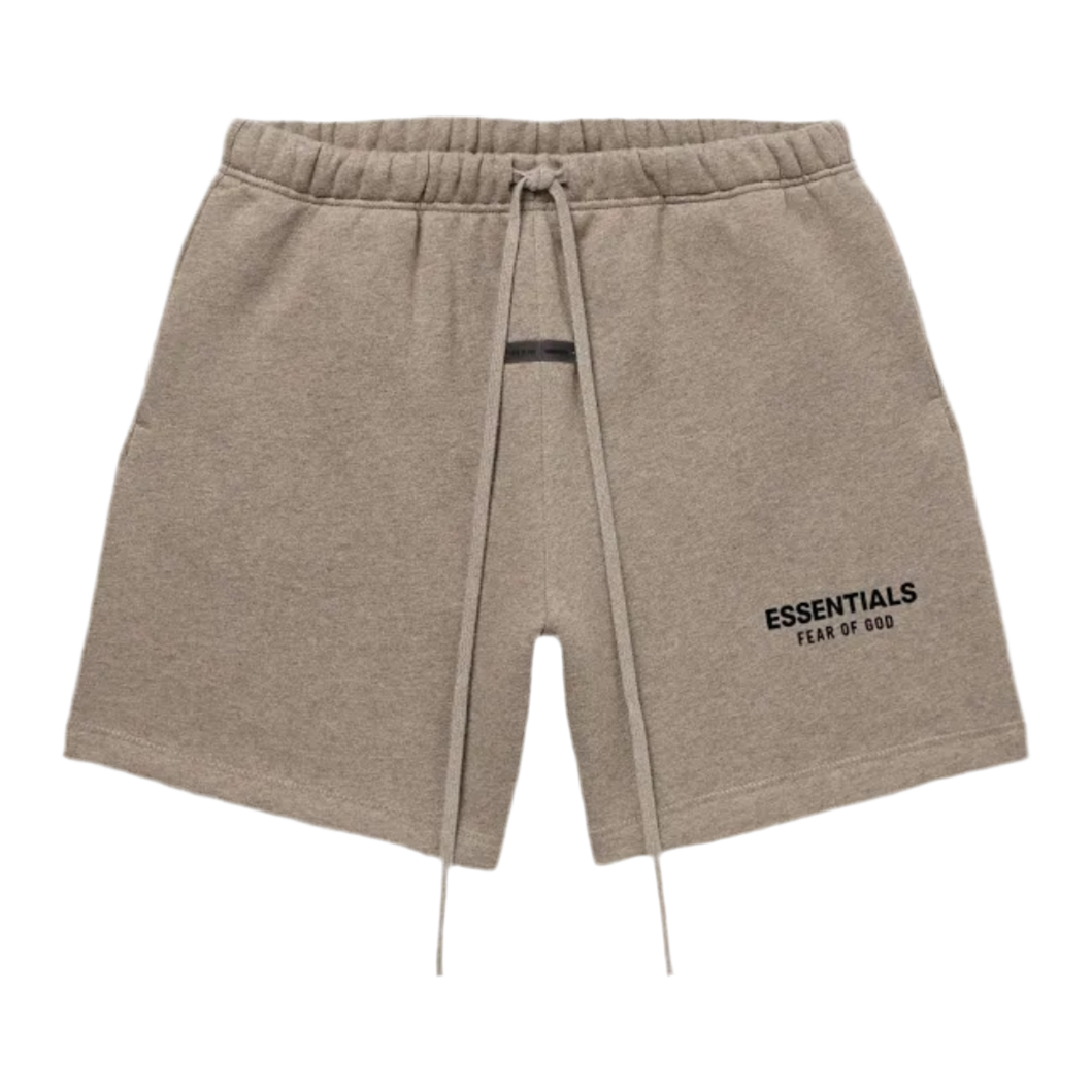 FEAR OF GOD ESSENTIALS Sweatshorts in Core Fleece 'Homestead Heather'