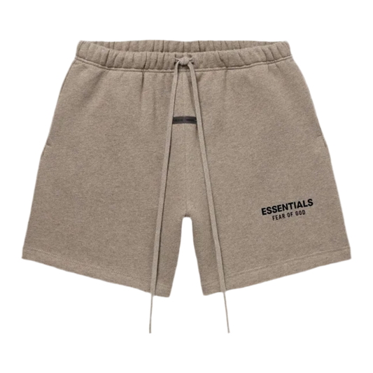 FEAR OF GOD ESSENTIALS Sweatshorts in Core Fleece 'Homestead Heather'