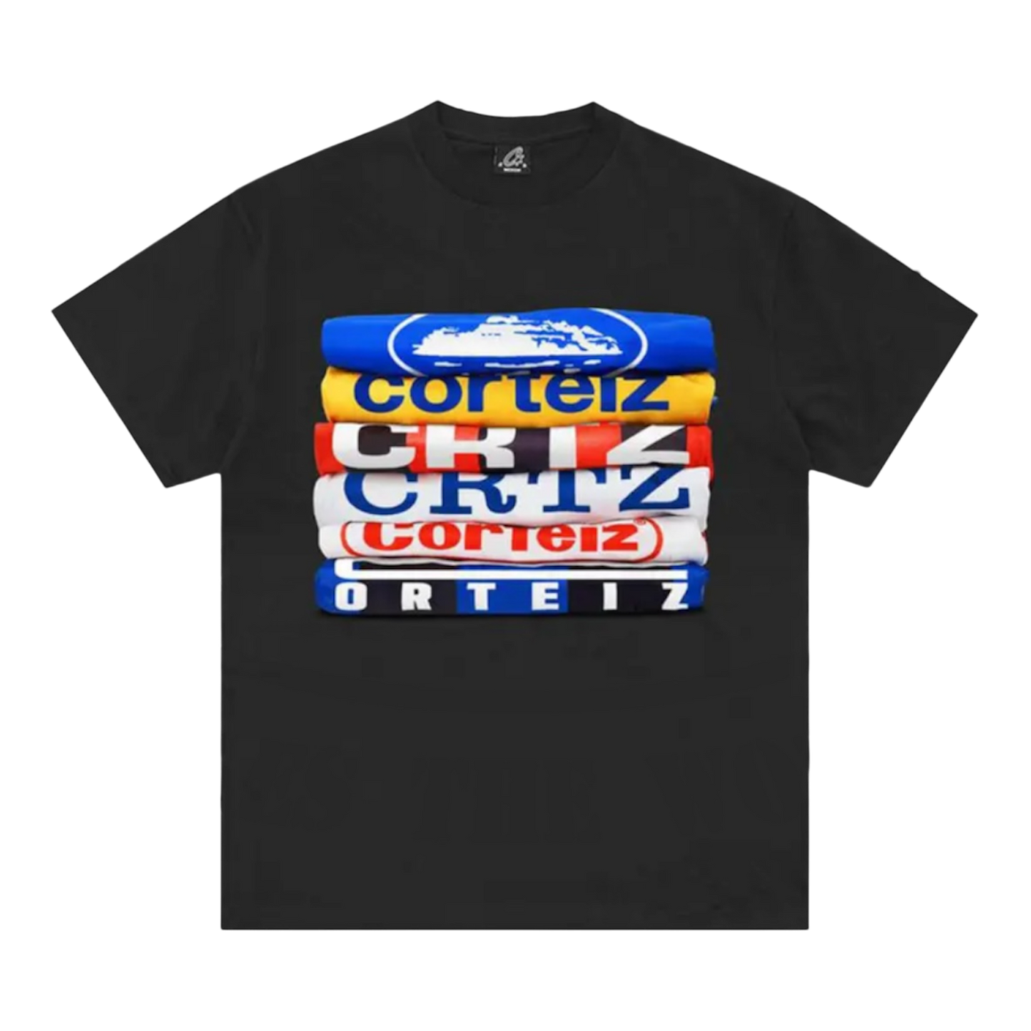 Corteiz Stack Tee ‘Black’