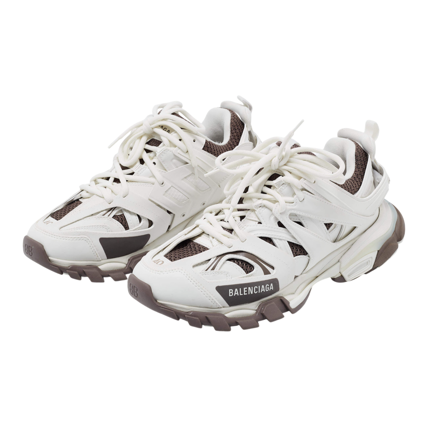 Balenciaga Track Sneaker 'White brown’