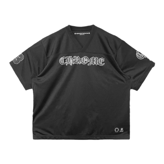 Chrome Hearts Mesh Stadium Football Jersey ‘Black’
