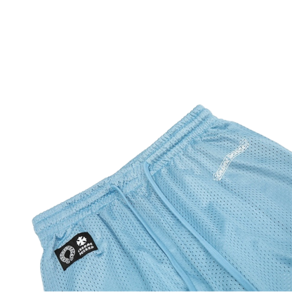 Chrome Hearts Mesh Varsity Pants CH Print Jersey ‘Light blue’