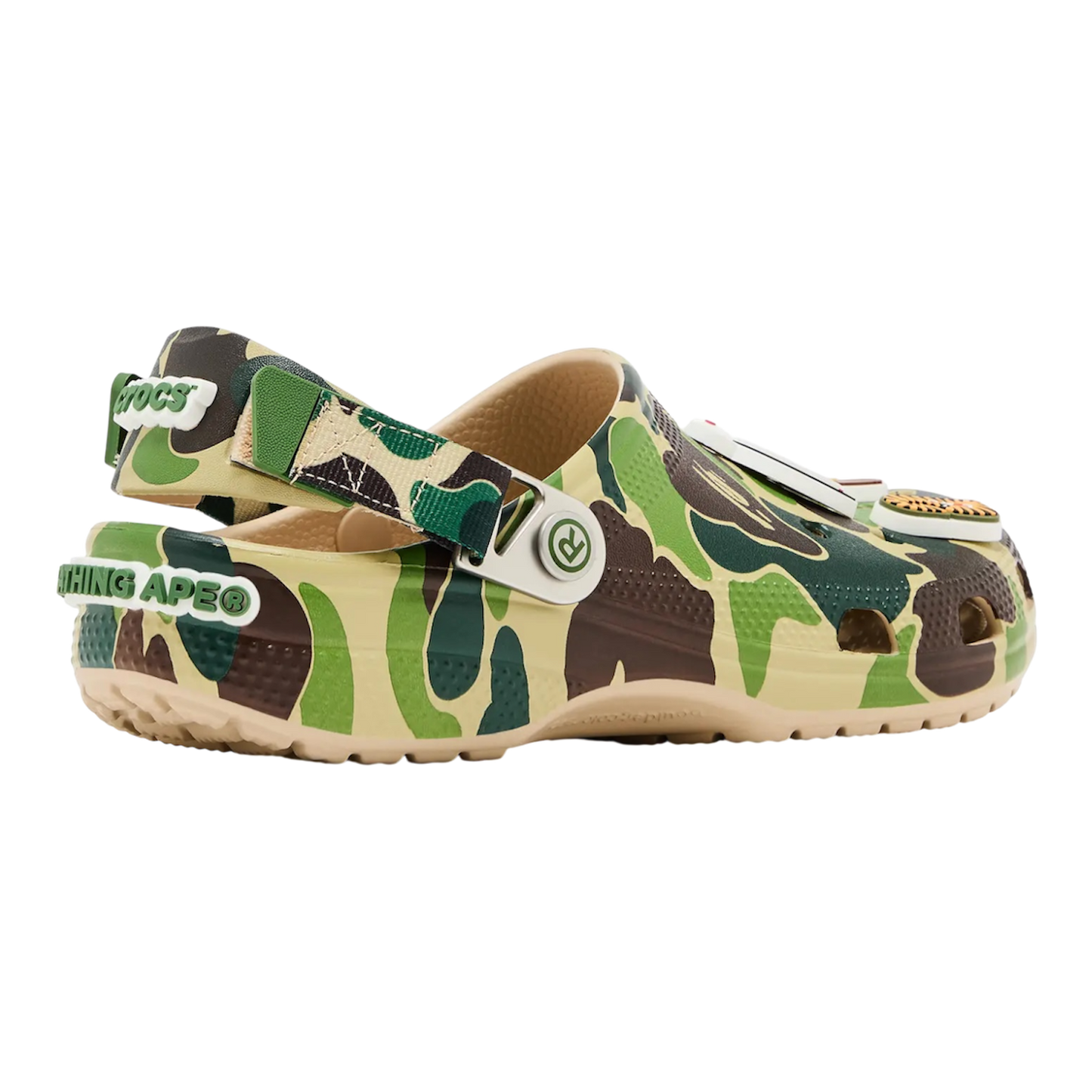 BAPE x Classic Clog ABC Camo ‘Green'