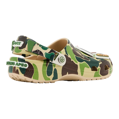 BAPE x Classic Clog ABC Camo ‘Green'