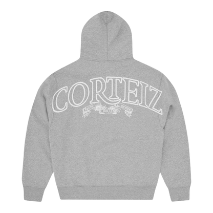 Corteiz Superior Royale Zip Hoodie 'Heather Grey'