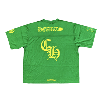 Chrome Hearts Mesh Stadium Jersey 'Green|Yellow'