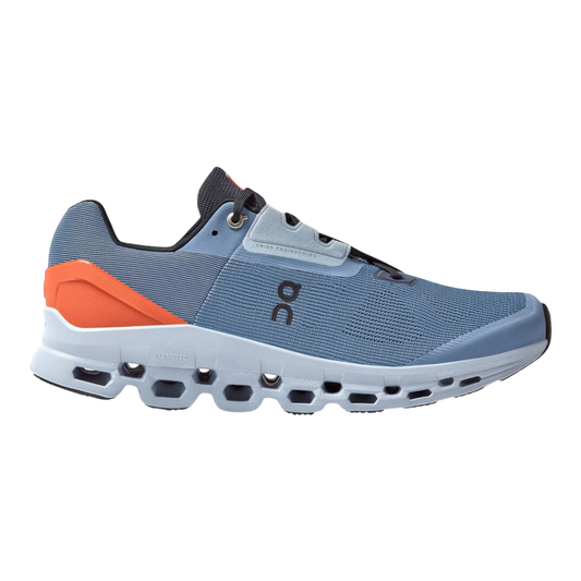 ON Cloudstratus ‘Lake Blue/Flare Orange’