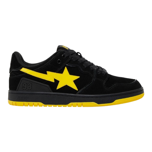 A Bathing Ape Sk8 Sta ‘Black Electric Yellow’