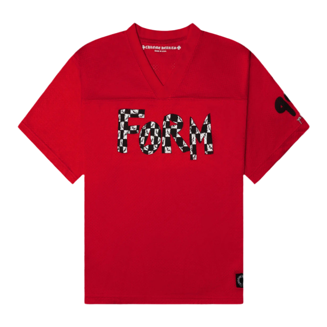 Chrome Hearts x Matty Boy PPO Form Team Mesh Warm Up Jersey T-Shirt ‘Red’