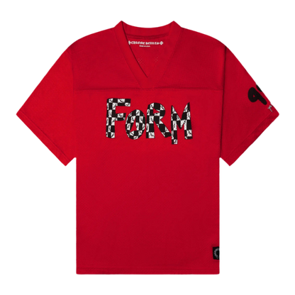 Chrome Hearts x Matty Boy PPO Form Team Mesh Warm Up Jersey T-Shirt ‘Red’