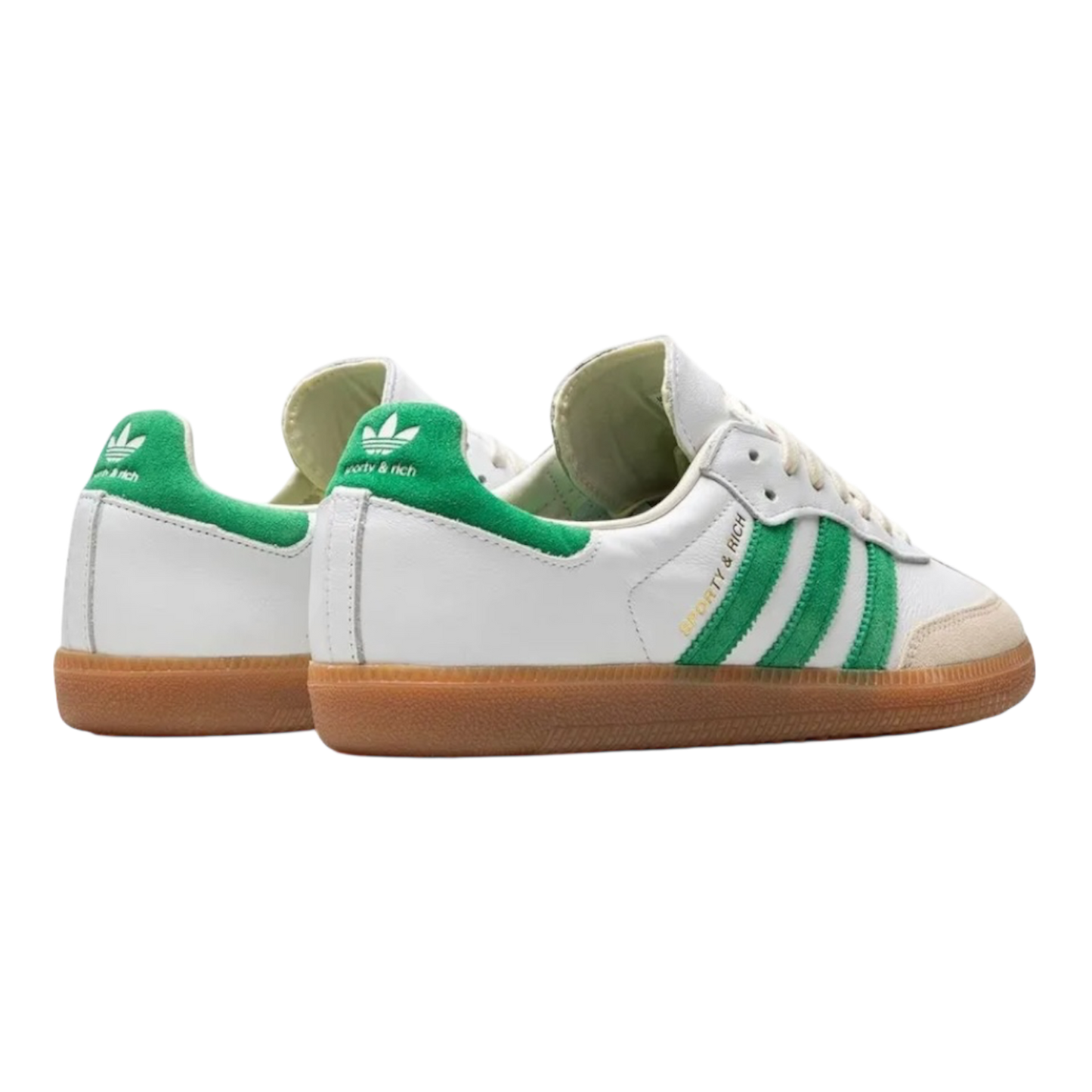Sporty & Rich x Adidas Samba OG 'White Green'