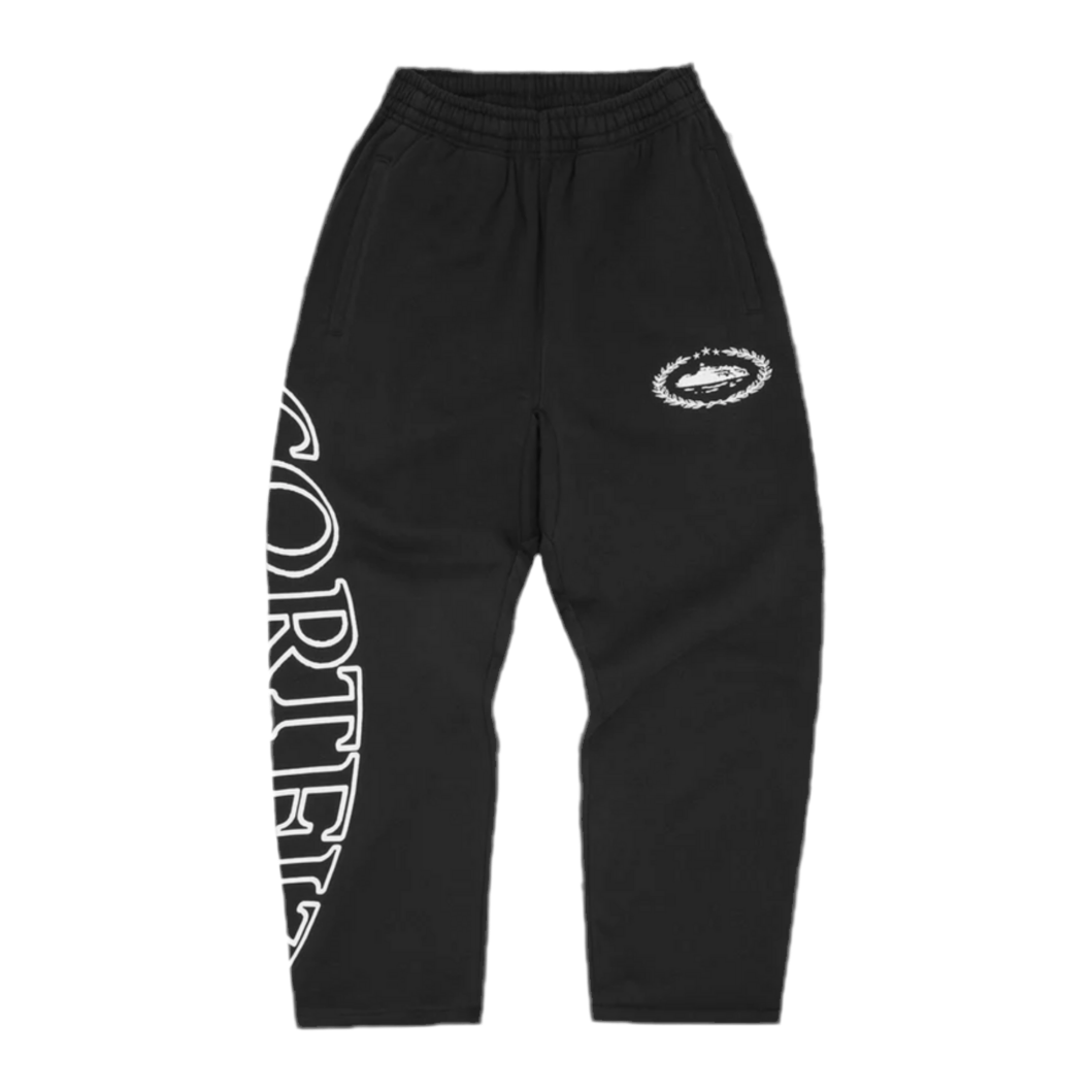 Corteiz RTW Superior Royale Open HEM Pant ‘Black’