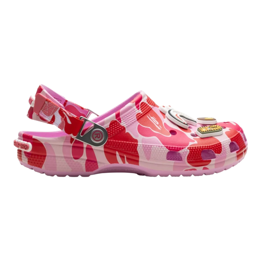 BAPE x Classic Clog ABC Camo ‘Pink'