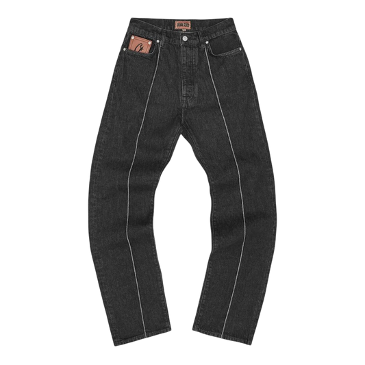 Corteiz C-Star Stitch-Down Jeans
‘Black’