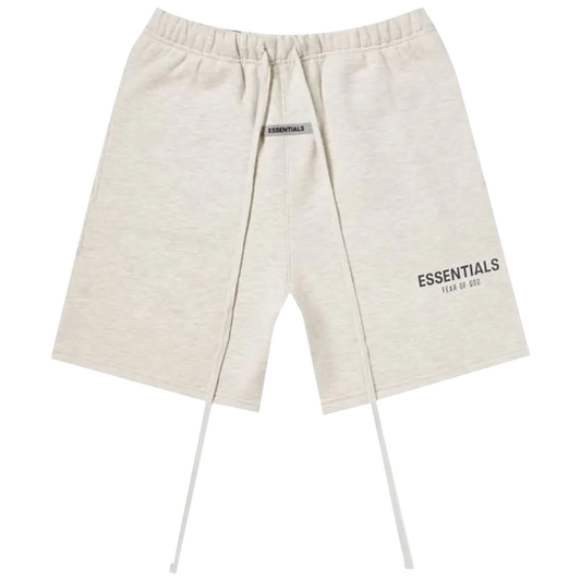 FEAR OF GOD ESSENTIALS Sweatshorts in Core Fleece ‘White’