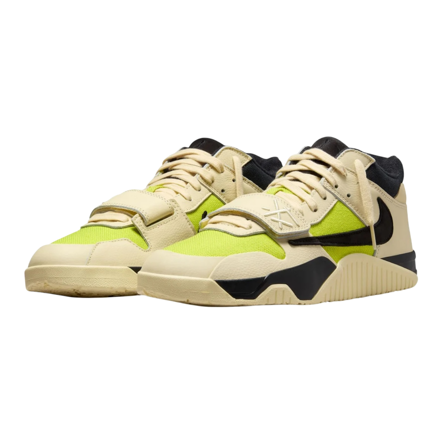 Jordan x Travis Scott Jumpman Jack TR ‘Muslin Black Bright Cactus’