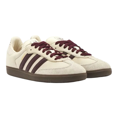 Adidas Samba OG ‘Wonder White/Maroon’