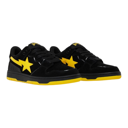 A Bathing Ape Sk8 Sta ‘Black Electric Yellow’