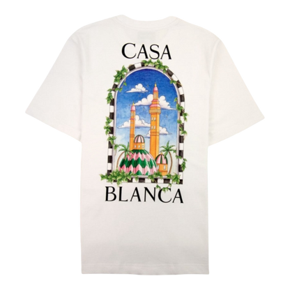 Casablanca Vue De Damas T-shirt
‘White’