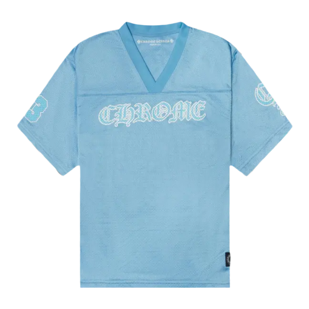 Chrome Hearts Mesh Stadium Jersey 'Light Blue'